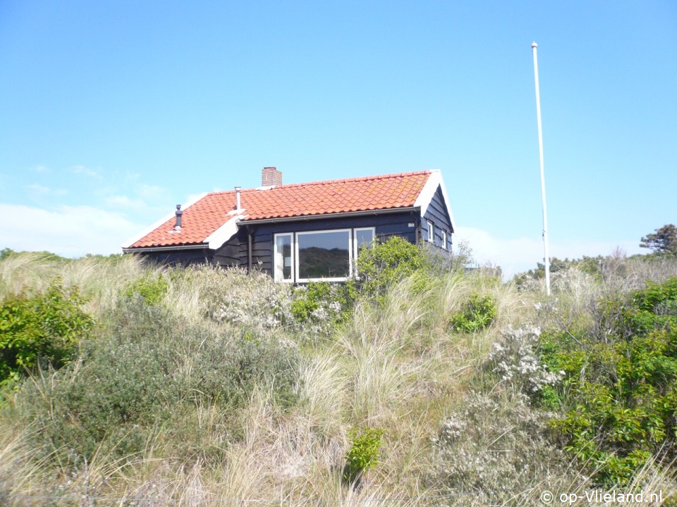 Het Kaapje, High tide on Vlieland