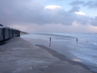 High tide on Vlieland