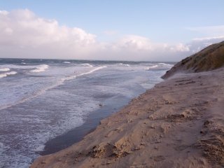 High tide on Vlieland