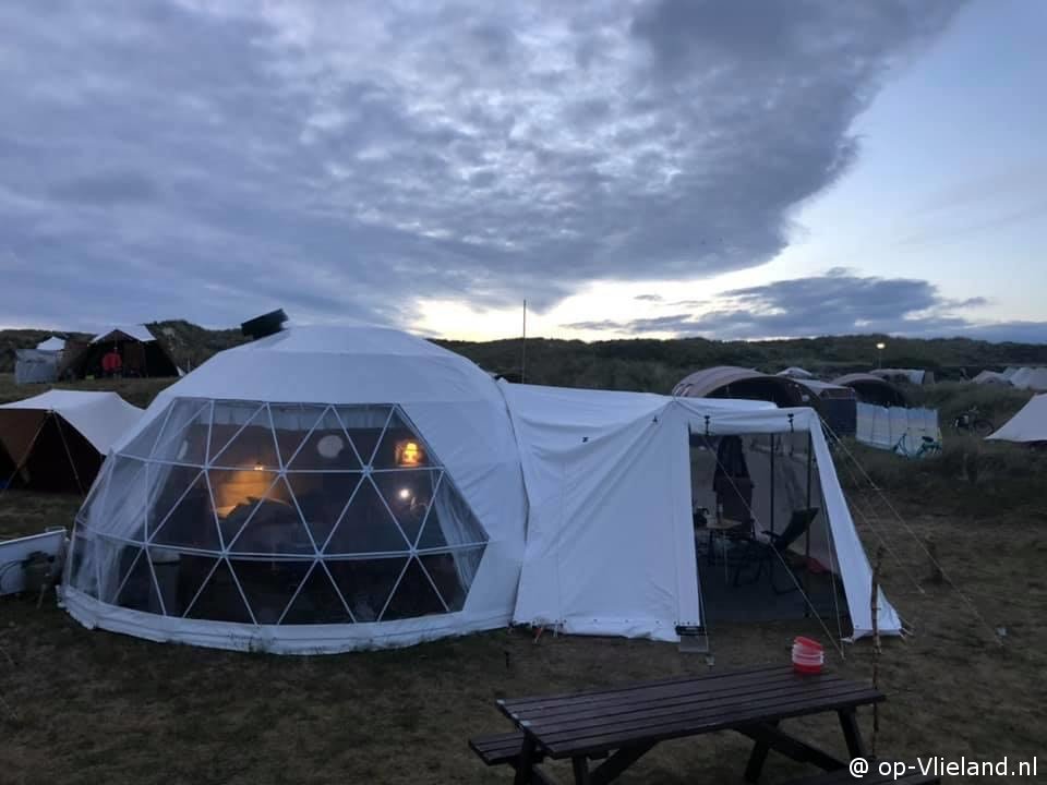 Grote Krab, Camping on Vlieland