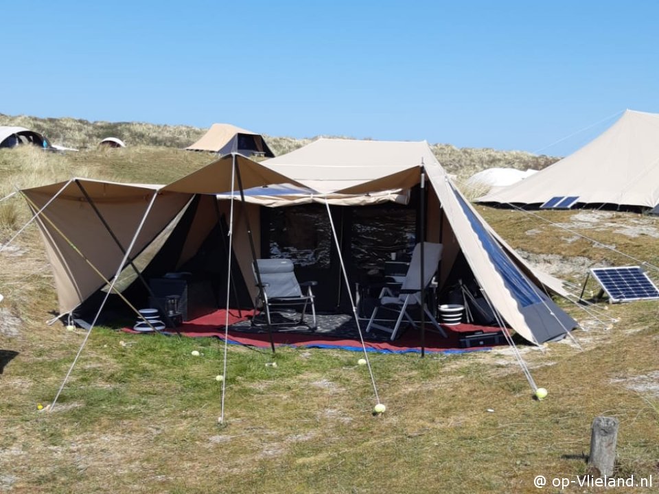 Grote Kwal, Camping on Vlieland