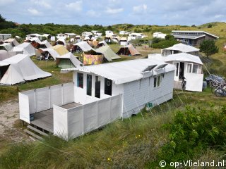 Het Mereltje, Camping on Vlieland