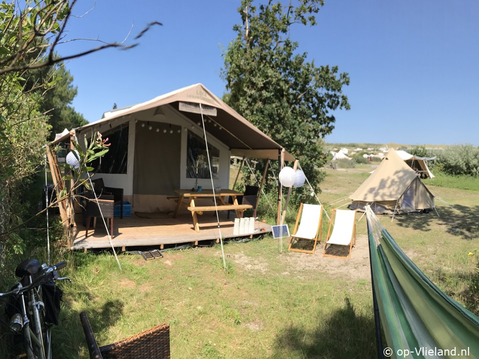 Safaritent Vlieland, Camping on Vlieland