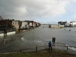 High tide on Vlieland